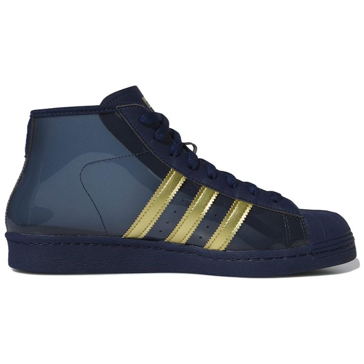 Blondey McCoy x adidas Pro Model ADV Night Indigo Мужские Кроссовки Синий Золотистый-Металлик IG0845