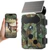 Solar Camera Outdoor Wireless Trail Camera 32MP Infrared Night Vision WiFi Enabled IP66 Waterproof