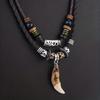 1 Unique Men's Wolf Tooth Jewelry Necklace, Men's Vintage Pendant
