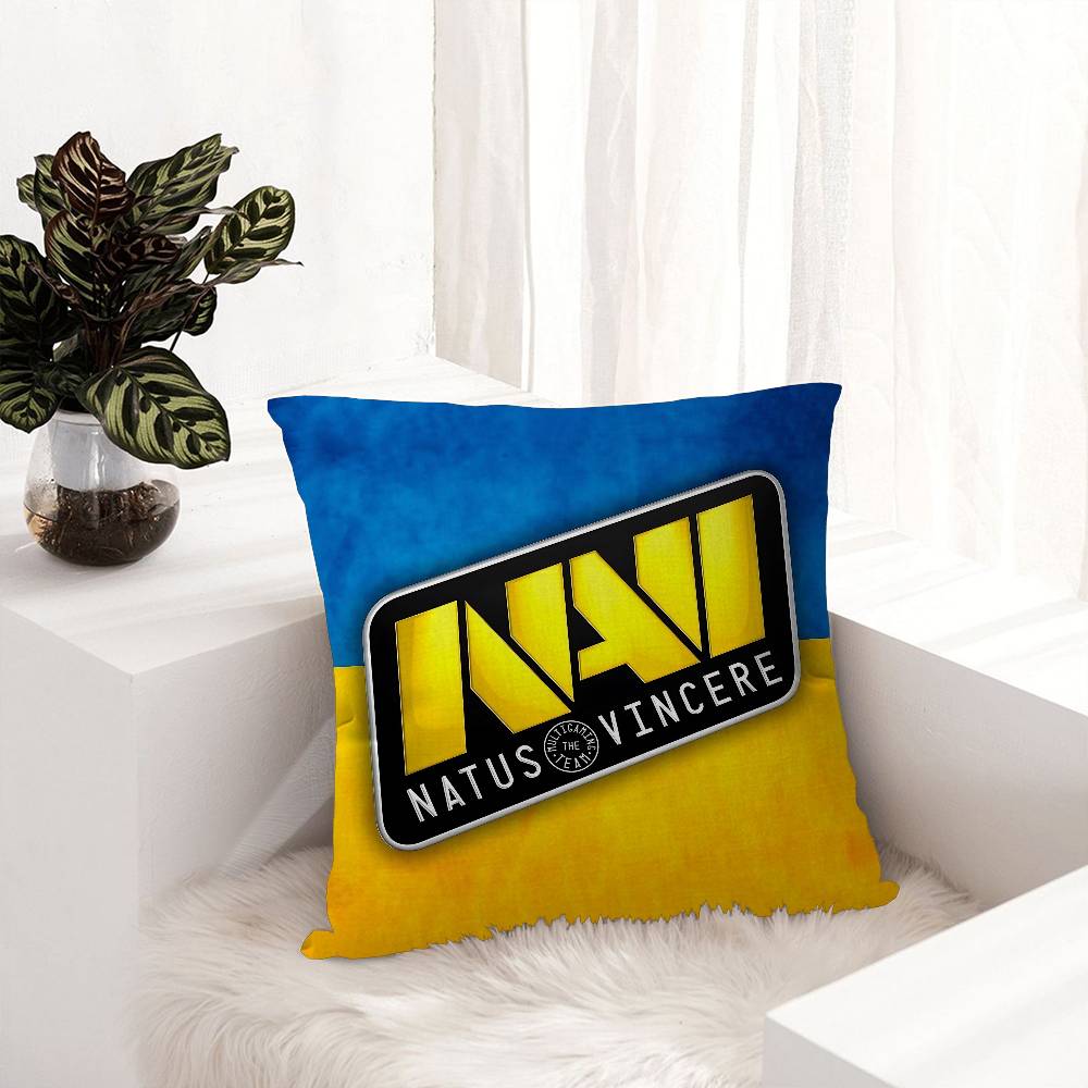 Navi Natus Vincere Lucky Dragon Pillow Cover Sofa Cushion Cover Home Room Decoration Children Gift