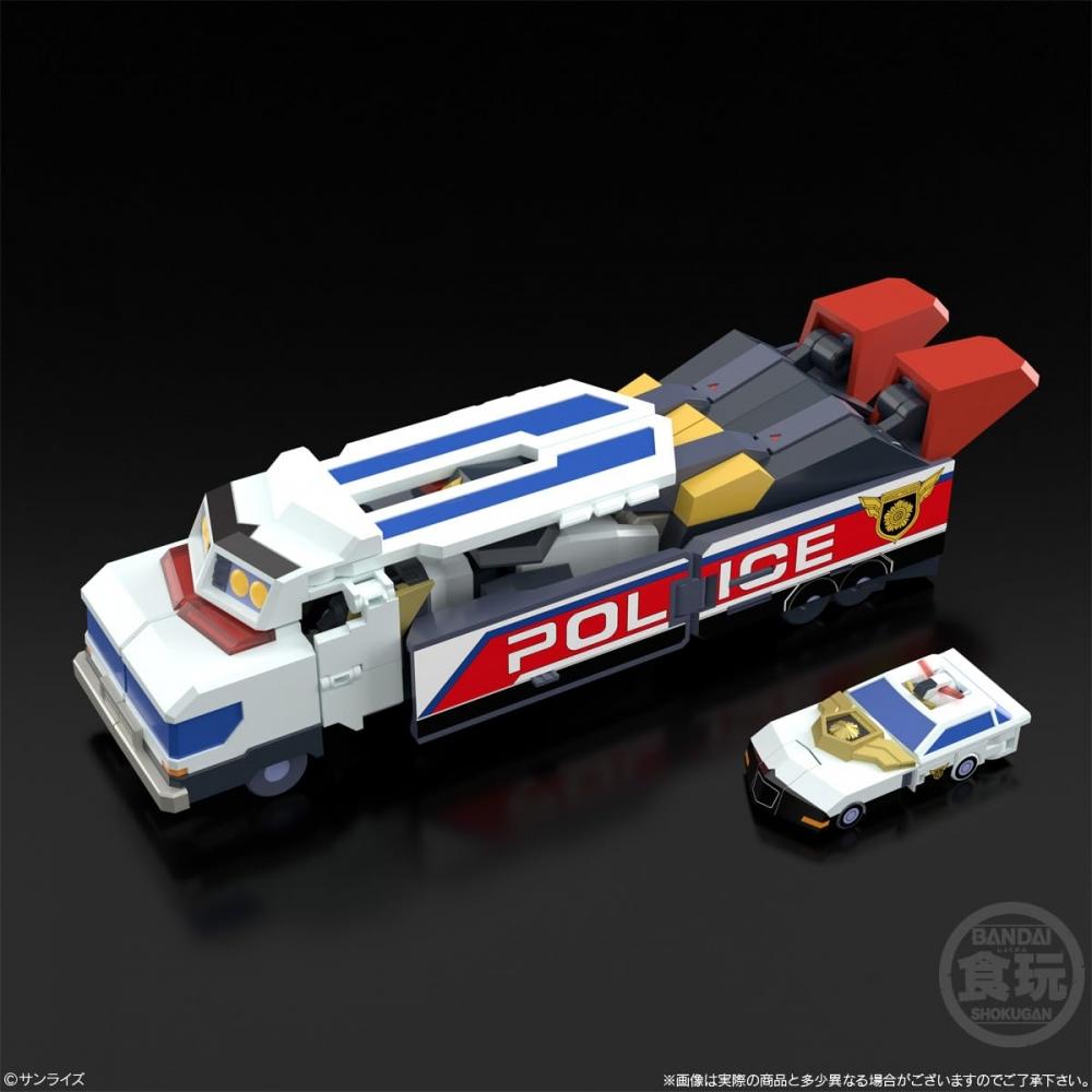 SMP [SHOKUGAN MODELING PROJECT] Brave Police J-Decker (1 Piece) Candy ToyChewing Gum (Brave Series)