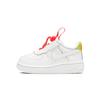 Кроссовки Air Force 1 Toggle Low top для скейтбординга Белые Красные Желтые для Младенцев и Малышей CU5289-102
