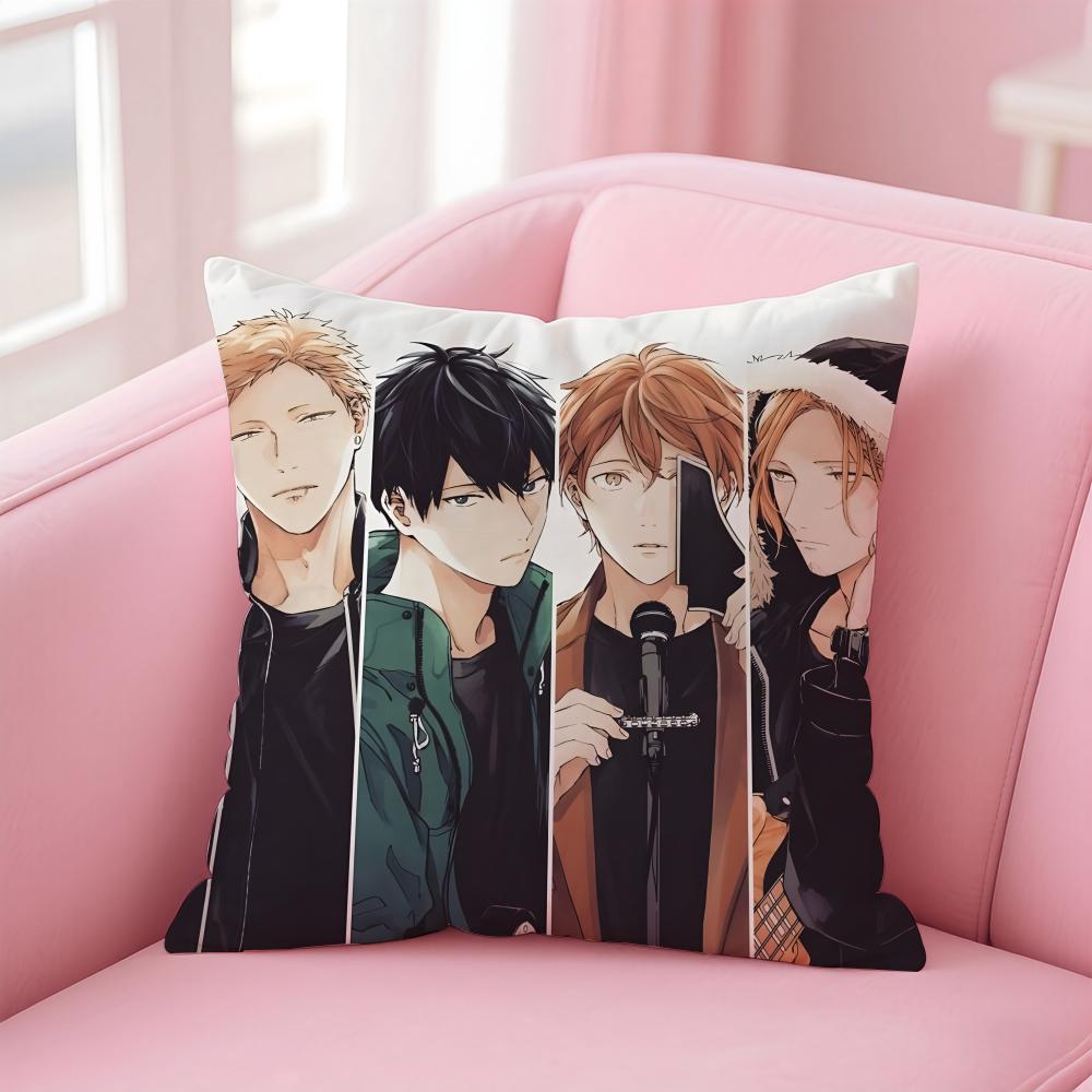 Anime GGiven ClassicS Cushion Cover Pillow Case Soft Friendly Fabric Concealed Zipper