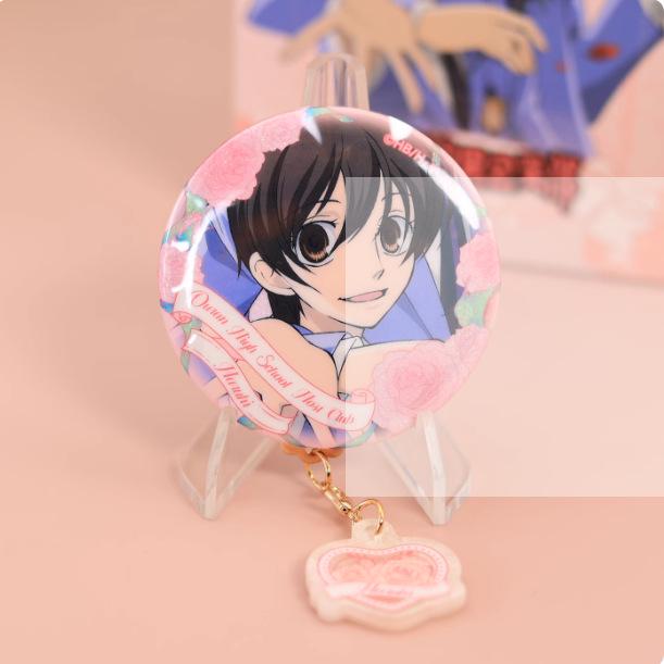 Набор значков-подвесок «Клуб свиданий старшей школы Оран» (Слепой пакет) (6 шт., 58 мм)