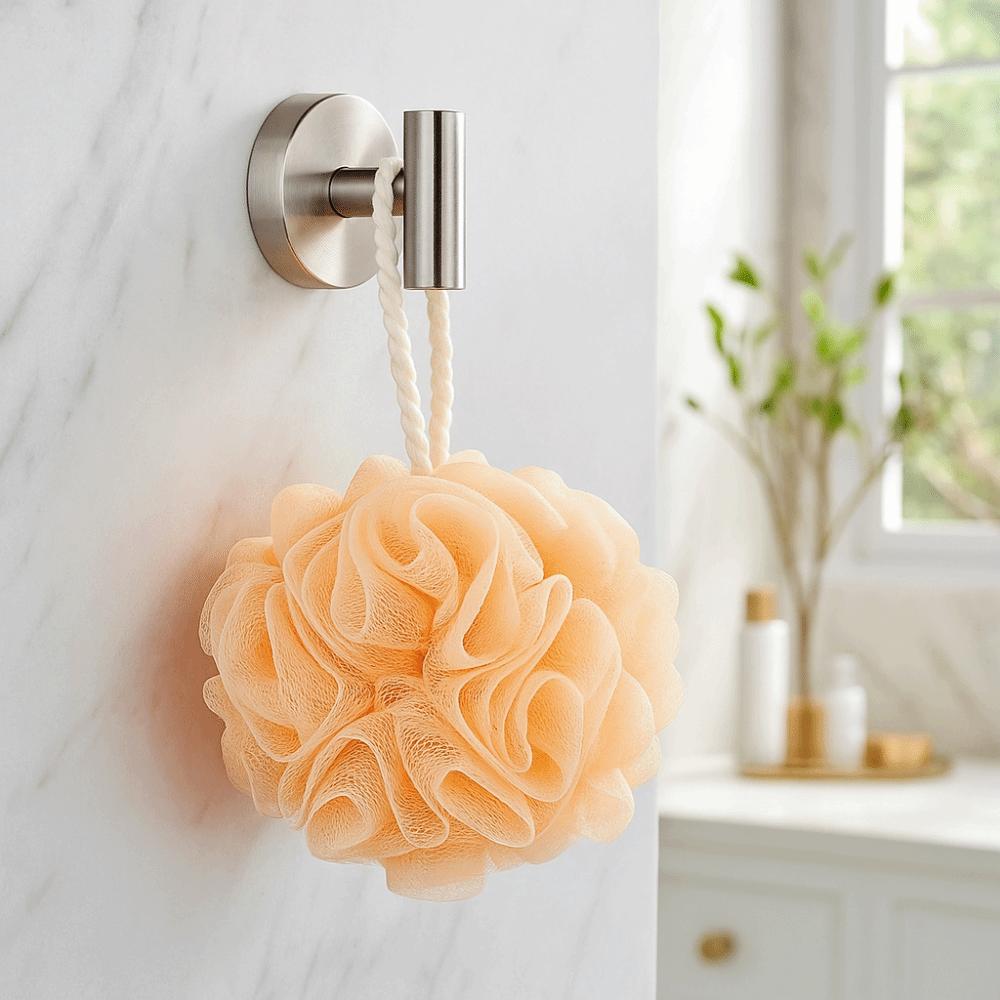 2PCS Stainless Steel Suction Cup Hooks Waterproof Towel Hooks Heavy Duty Robe Hangers Bathroom Use