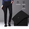 Men's Suit Pants Summer Autumn Business Casual Long Pants Men's Elastic Straight Formal Pants Breathable Lightweight