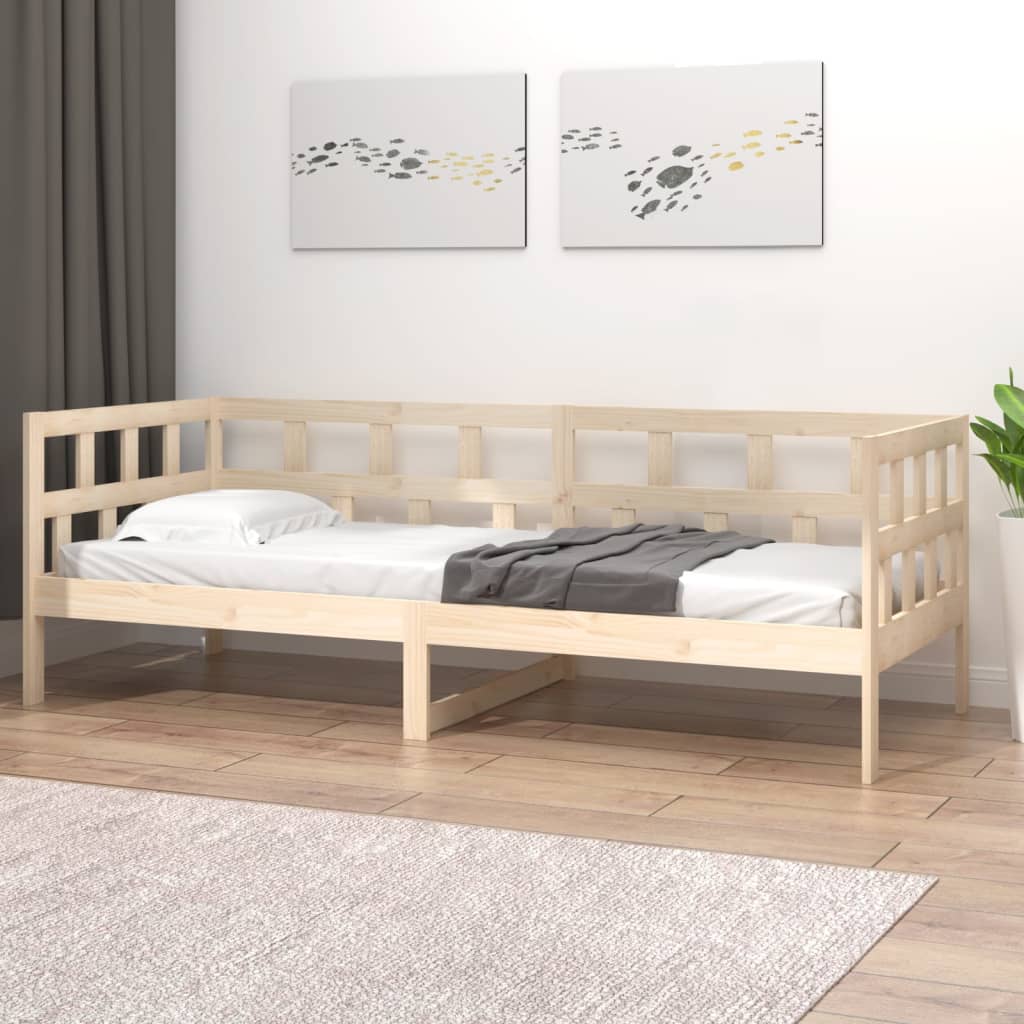 Daybed Solid Pine Wood 80x200 cm