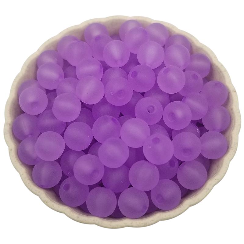 Творческий оптовая продажа ювелирных изделий из акрила 100 шт. 8 мм DIY для глазури свободные бусины круглый кулон ожерелье браслет