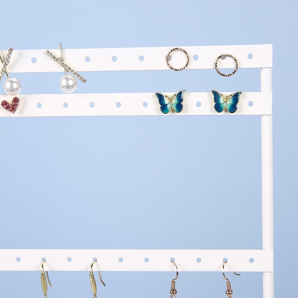 110 Holes Earring Display Holder 5-Tiers Jewelry Organizer Jewelry Storage Rack  Home Organization