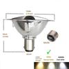 2x Led Ar70 Reflector Light 3w 12v Ba15d Base 4000k Track Light 25w hwy