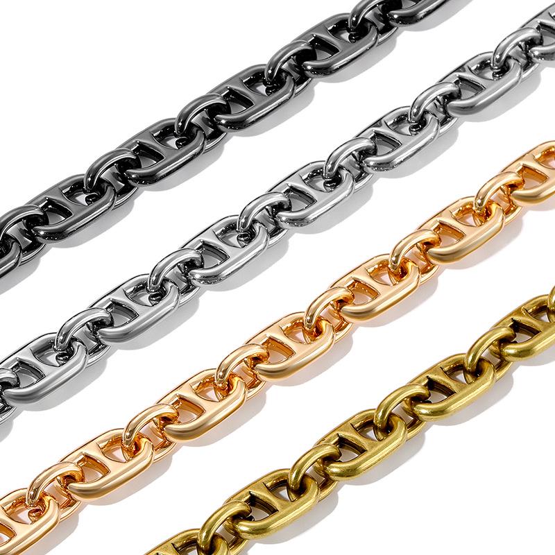 Женская сумка-слингер подмышкой с коротким ремешком и декоративной цепочкой, SP-21, совместима с сумками-седлами GU Chi.