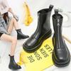 Мода 2024 Новые женские осенние сапоги, женские высокие сапоги, модные и удобные женские сапоги, сапоги с круглым носком Сапоги женские