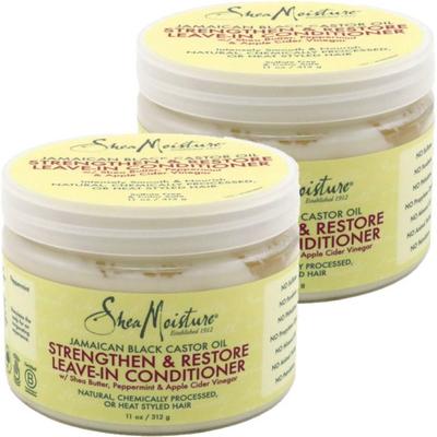 SheaMoisture Ямайский черный касторовый кондиционер для волос, 325 мл, 2 шт.