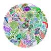 50 Succulents Doodle Stickers Suitcase Car Notebook Refrigerator Water Cup Waterproof Decorative Stickers