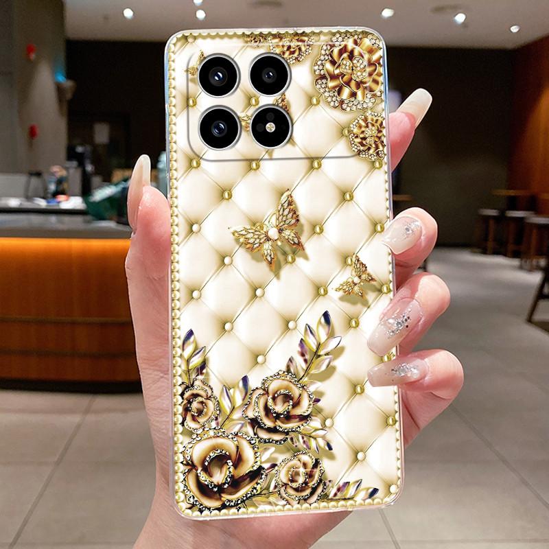 Чехол для Xiaomi Poco F8 Pro Ultra F8Pro F8Ultra 5G Прозрачный чехол для телефона Роскошный Дракон Милый Крутой Мальчики Девочки Мягкая задняя крышка