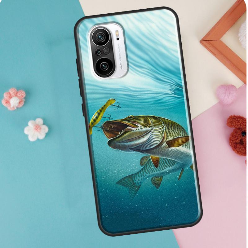 Чехол для рыбалки для Xiaomi Mi 11T 12 Pro 12X Mi 11 Lite Ultra Чехол для POCO X3 Pro X4 GT M3 M4 F3