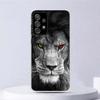 Мягкий чехол с изображением льва-альфа для Samsung Galaxy A15 A14 A13 A12 A55 A54 A53 A52 Чехол для телефона A35 A32 A33 A25 A23 A22 A05S A04S G