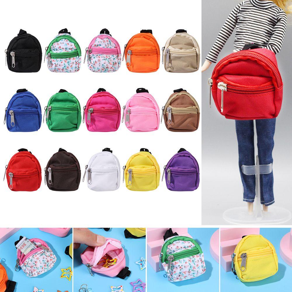 Fashion Keychain Child Gift Travel Case Mini Backpack Rucksack Doll Bag