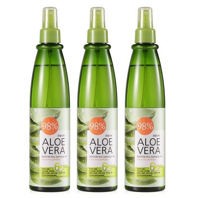 Kwailnara Aloe Vera Moisture Real Успокаивающий гель-спрей, 310 мл, 3 шт.
