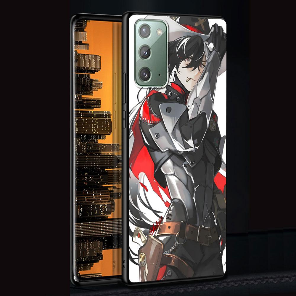Чехол Galaxy Ranger Boothill Star Rail для Samsung Galaxy Note 20 Ultra 10 Plus 9 8 ТПУ Чехол для телефона Note 10 Lite Черный Мягкий корпус