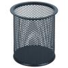 Esselte Mesh Metal Pencil Cup (Black)