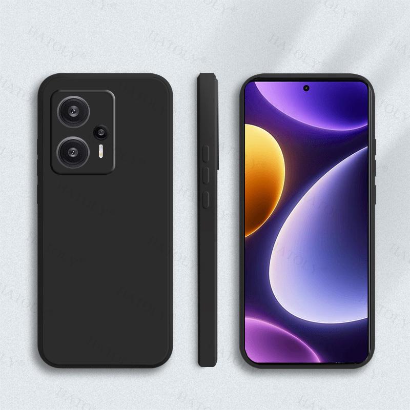 Чехол-накладка для Xiaomi Poco F5 для Poco F5 F4 M5S M4 X3 X4 X5 Pro X4GT 5G Силиконовый Мягкий Цветной Полная Защита Чехол для Poco F5 Чехол