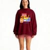 European Trend Women's Autumn Long-Sleeve Mid-High Collar Sweatshirt