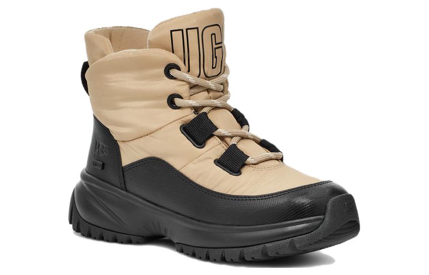 Женские кроссовки UGG Yose Puffer Lace 'Mustard Seed' Женские