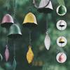Lucky Temple Clear In Wind Chimes Single Leaf Hanging Bell Home Accessories Metal Wind Chime Iron Wind Decoration Ornament