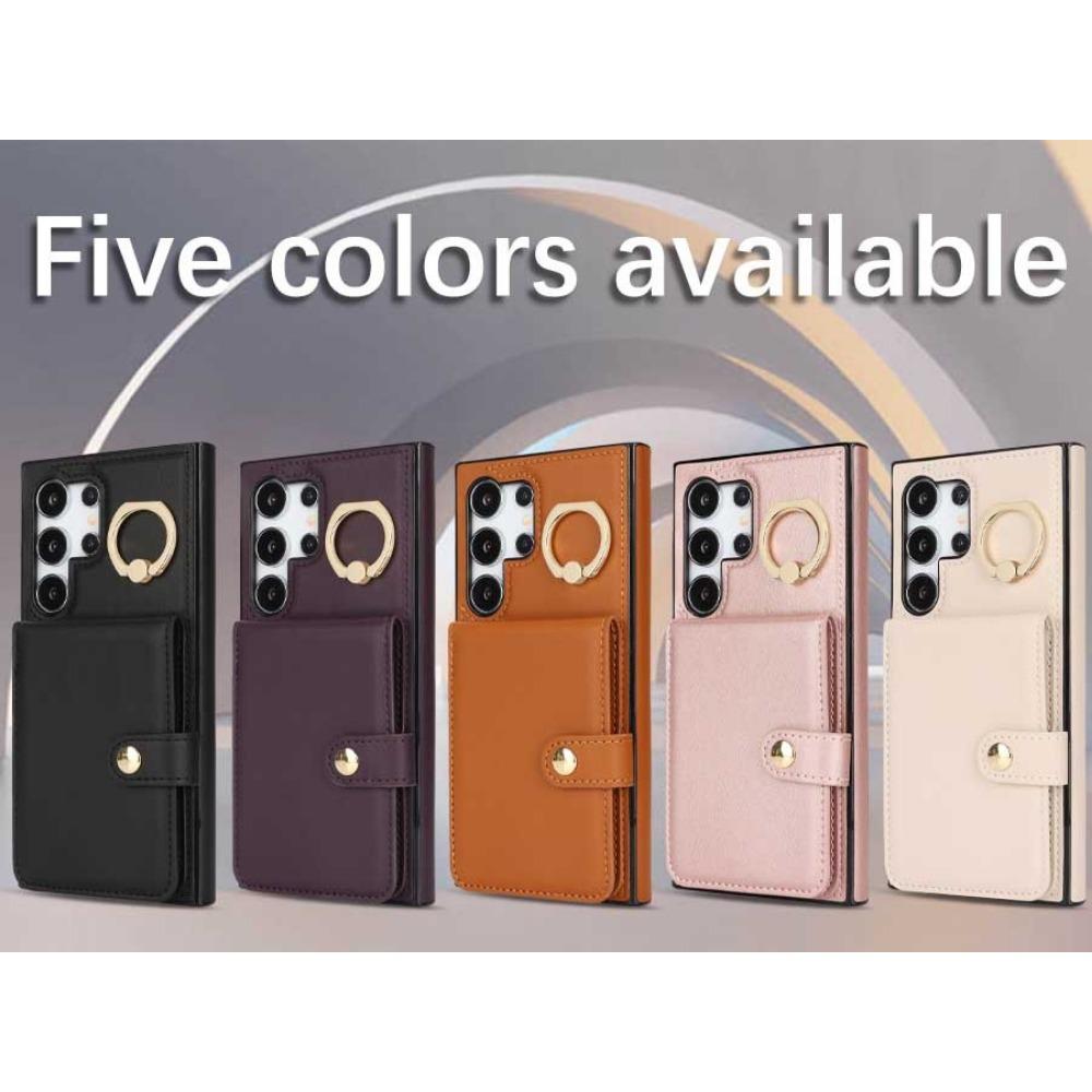 Чехол-держатель для карточек и карточек для Samsung Galaxy S24 S22 Plus S23 FE Note 20 Ultra A55 A15 A25 A35 A54 A53 A14 5G