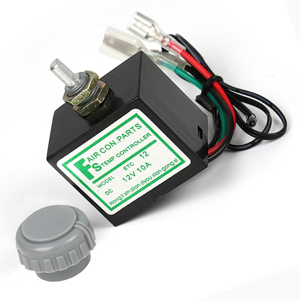 1 шт. 12 В/24 В автомобильный кондиционер электронный термостат переключатель контроля температуры автомобильный аксессуар кондиционер электронный термостат