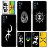 Чехол для Oppo Find X6 Pro X5 A54 A53 A52 A9 A15 A95 A17 A16 A76 A74 A57 A31 Reno8 Reno7 Reno6 Pro 5G, чехол с берберским флагом амазигов