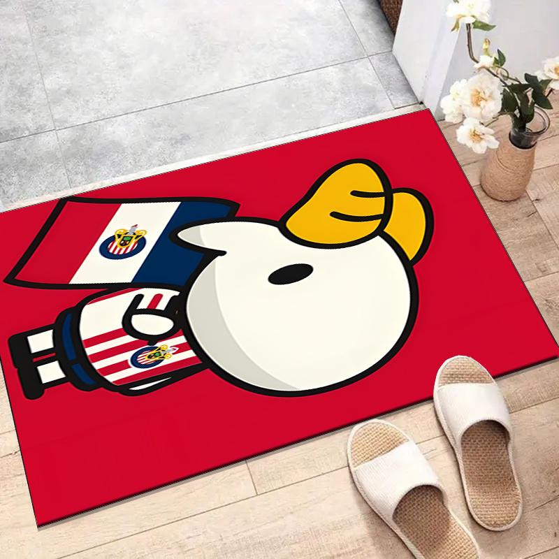 USA FC Polyester Carpet, Soft Indoor Mat for Office Chair, Living Room, Computer Desk - Decorative Home Office Rug Design
