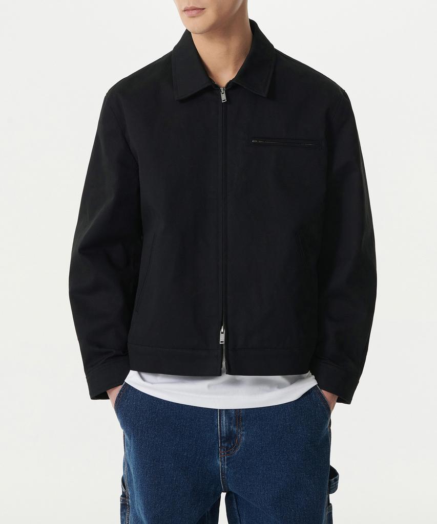 Musinsa Standard Heavyweight Cp Work Jacket [Black]