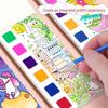 Portable Watercolor Graffiti Coloring Book for Kids: Kindergarten Painting Book with Dip-in-water Pictures