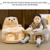 Heightened Design Infant Sitting Seat Cartoon Style Toddler Seat Cushion  Learning to Sit
