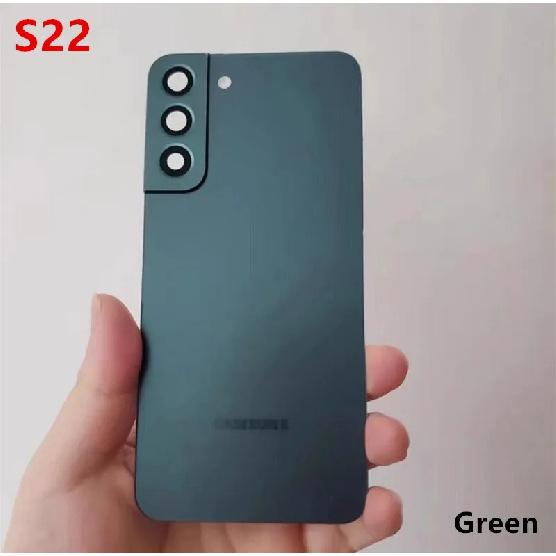 Корпус S908 для Samsung Galaxy S22 Ultra Plus S901 S906 5G Крышка аккумулятора Стекло Ремонт Задняя крышка Задняя + Логотип Объектив камеры