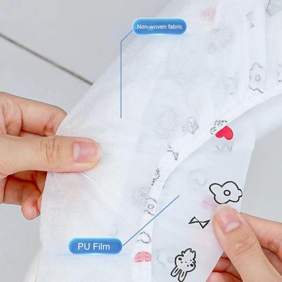 10 шт. одноразовые чехлы на сиденья для унитаза с изысканным узором, высокоэластичные, универсальные, подходят, простая установка, для путешествий, чехлы на сиденья Closestool