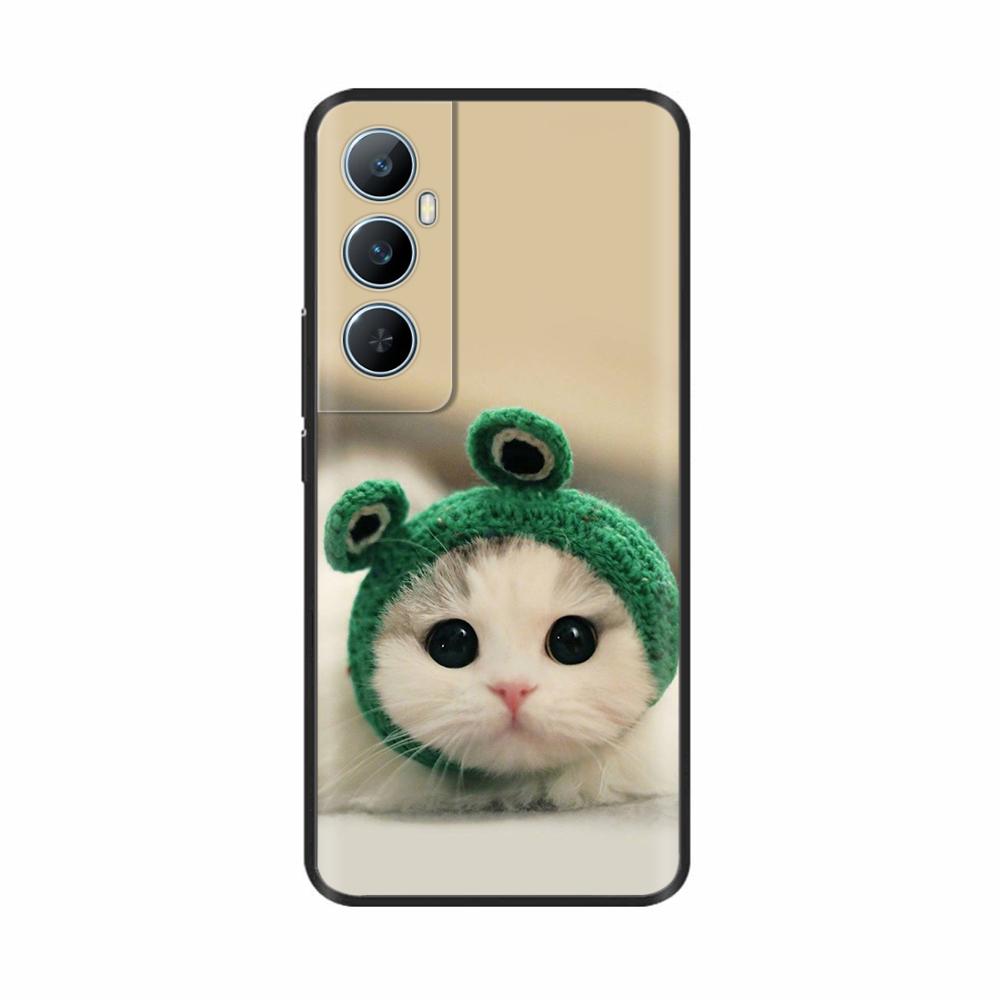 Для Realme C65 4G C 65 RealmeC65 6.67" 2024 Силиконовый Чехол для Телефона Милый Цветок Легкий Чехол для Oppo Realme C65 Чехлы Оболочка