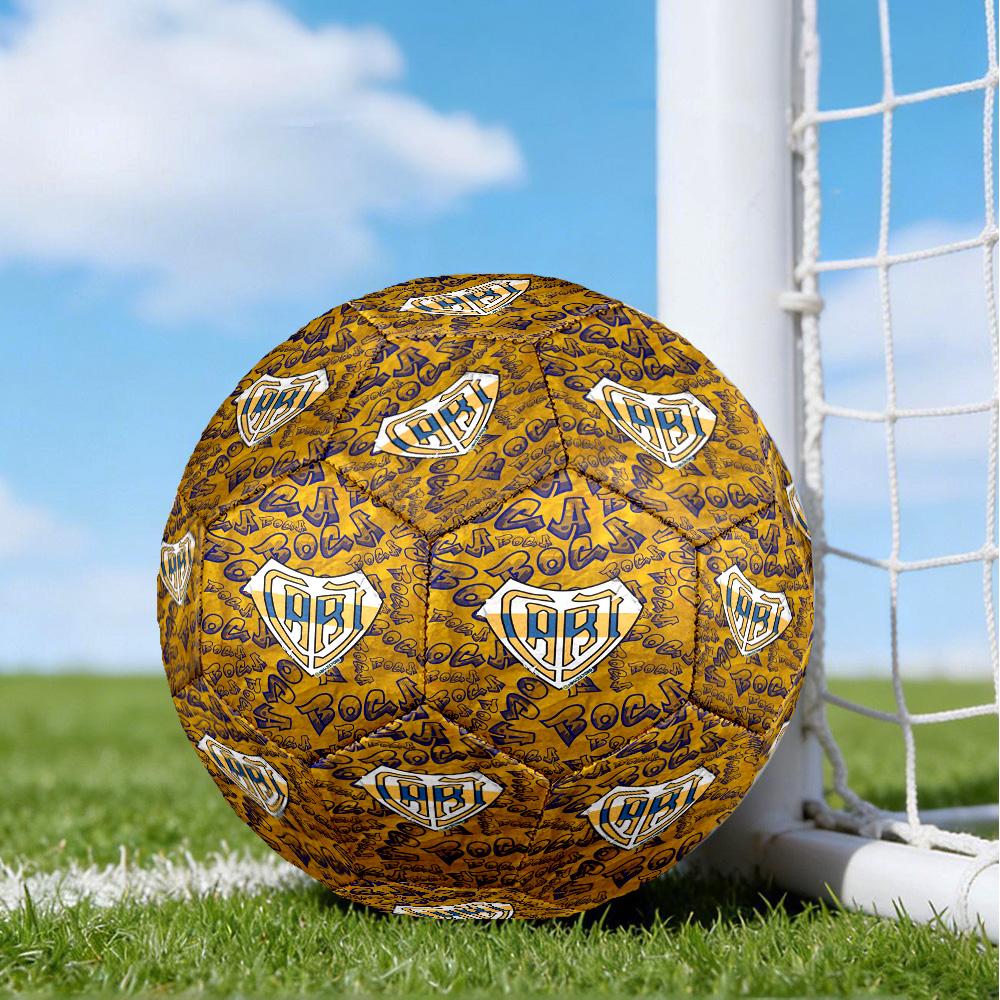 Juniors Football Club Design Printed Size 5 Soccer Balls, High-Quality, Anti-Slip, Protective Football, A Unique Gift , Birthdays, Christmas Gifts