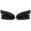 Пара Накладки на боковые зеркала Защитный чехол Глянцевый черный Подходит для X5 F15   X6 F16 2014 2018