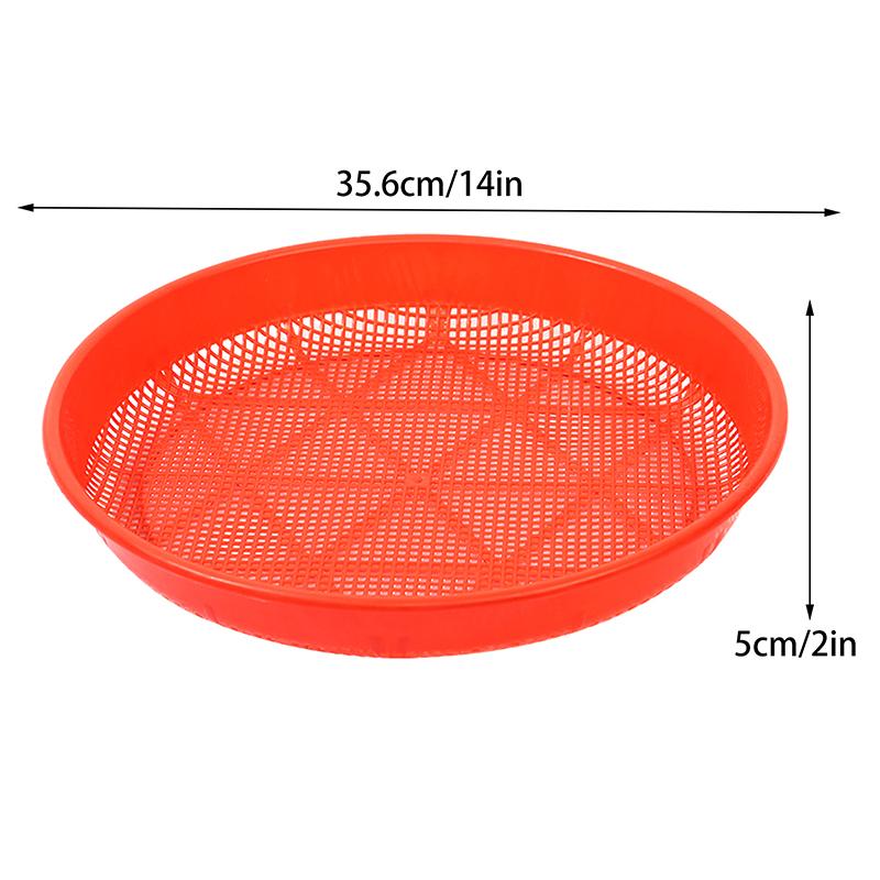 Garden Sieve Plastic Garden Sifter Gardening Seedling Tool For Garden Sand Soil Compost Stone Mesh Gardening Tool