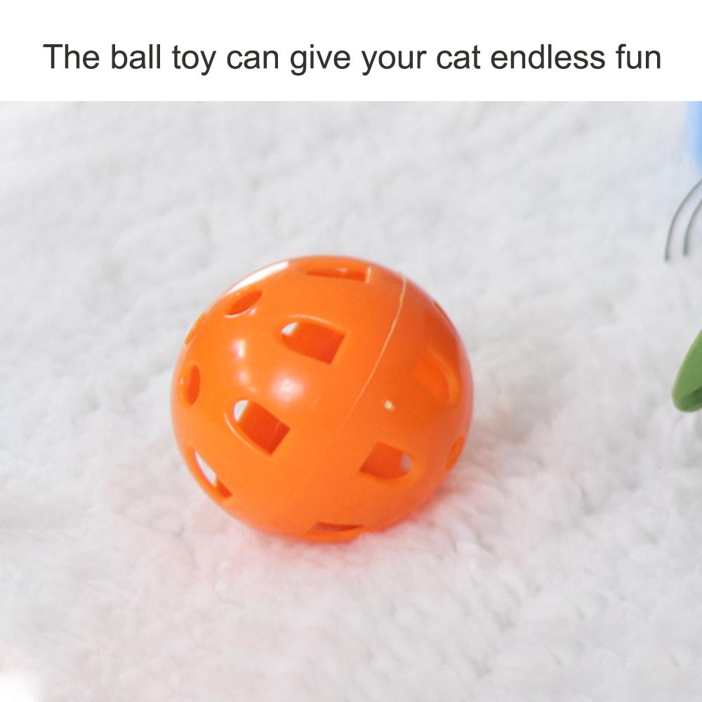 Hide and Seek Mouse Cat Toy 9 Holes Interactive Pet Cat Teaser Trainning with Bell Ball Folding