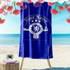 Chelsea F Custom Name Print Beach Towel, Large Soft Quick Dry Towel for Beach Camping Swimming