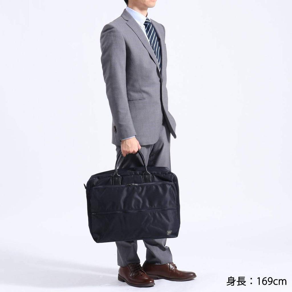 Porter TIME 2WAY OVERNIGHT Деловая сумка [Porter] ПОРТФЕЛЬ(L) 655-08294 Черный/10