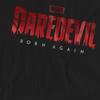 Daredevil Unisex Adult Born Again Logo T-Shirt