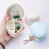 Jewelry Display Portable Ring Box Mini Travel Bag Pendant Jewelry Box Keychain Bag Accessories