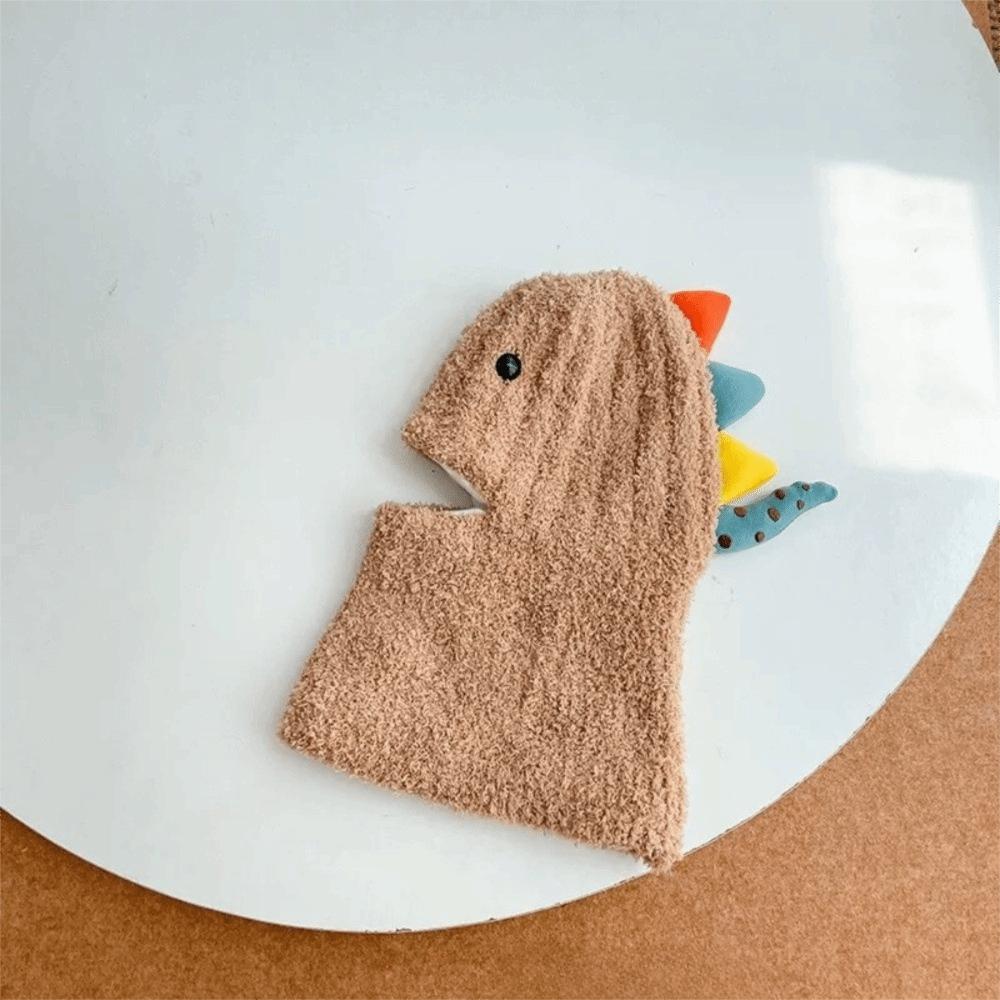 Windproof Kids Ear Protection Beanie Hat Coldproof Pullover Cap Fashion Scarf Integrated Hat  Gift