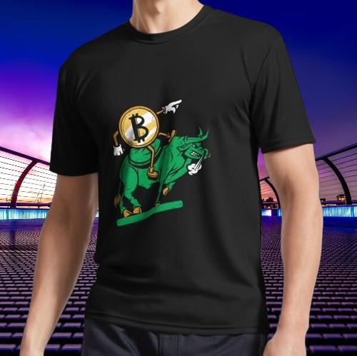 Bitcoin Bull Run Logo T-Shirt Unisex Size S-5XL