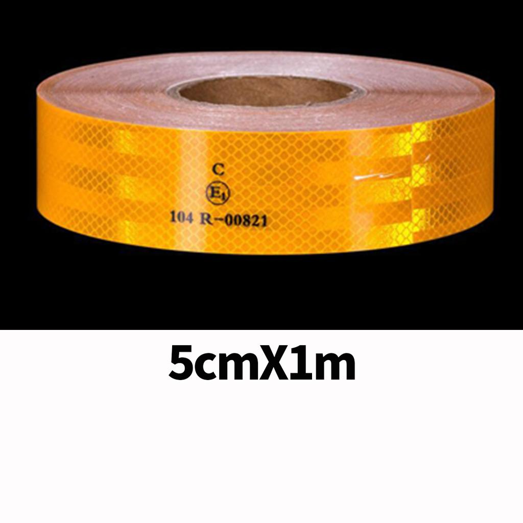 Светоотражающая клейкая лента высокой интенсивности Предупреждающая заметность Автомобильные наклейки Светоотражающая полоса Для грузовика Прицепа Безопасность Аксессуар